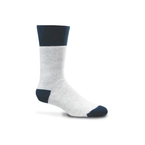 Wigwam Mills LG GRYNavy Boot Sock - F2020-207-LG