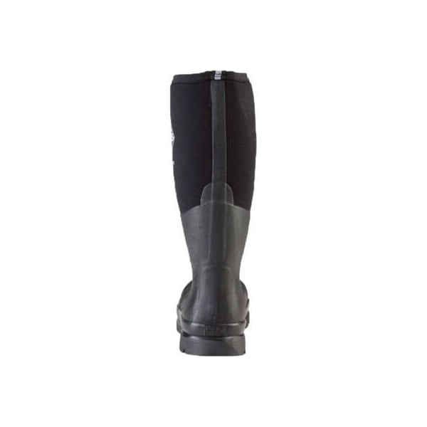 Muck Boot Co Men's CHORE Rubber Boot, Steel Toe, 16.5 in Height, 6 - CHS-000A-BLK-060