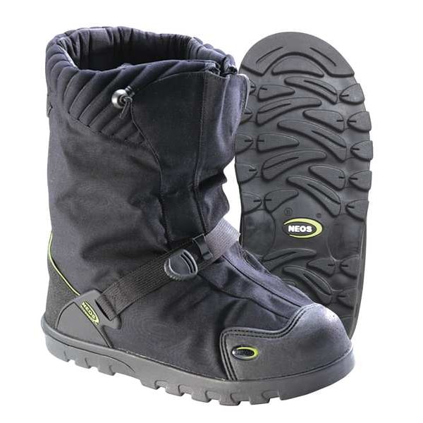 Neos Overshoe Men's Overboot, XL D, Nylon, 11" Height, Black - EXPG/XL