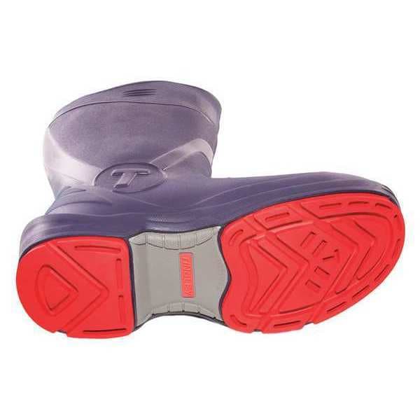 Tingley Flite Composite-Toe Rubber Boots, Chevron Plus Outsole, 15 in H, Knee, Blue, Men's, Size 9 - 26256