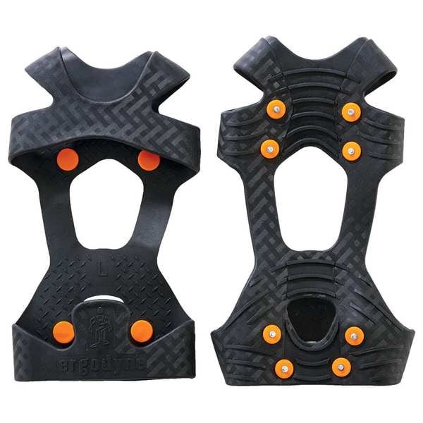 Ergodyne TREX 6300 Slip-On Ice Cleats, Size Large, Fits Men's Size 8 to 11, 1 Pair - 6300