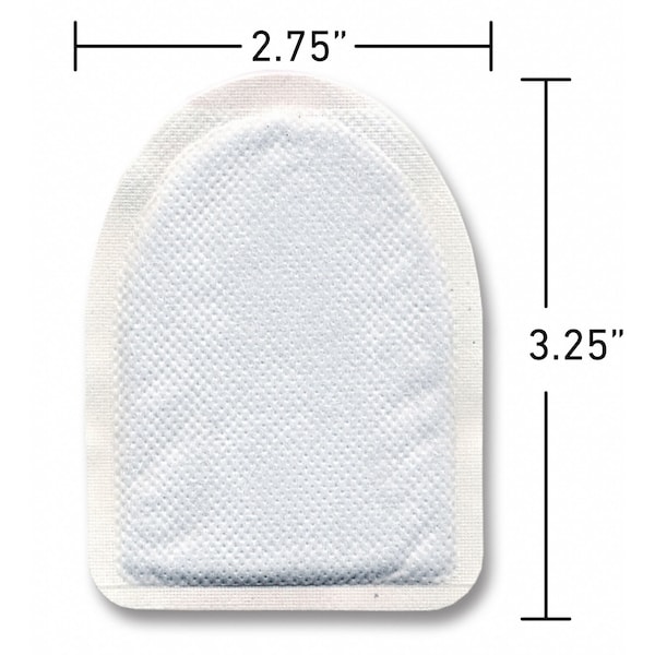 Hothands Toe Warmer, Air-Activated, Up to 8 hours Heating Time, Avg Temp 97 Degrees F, Pack of 6 - TT6PRPK48