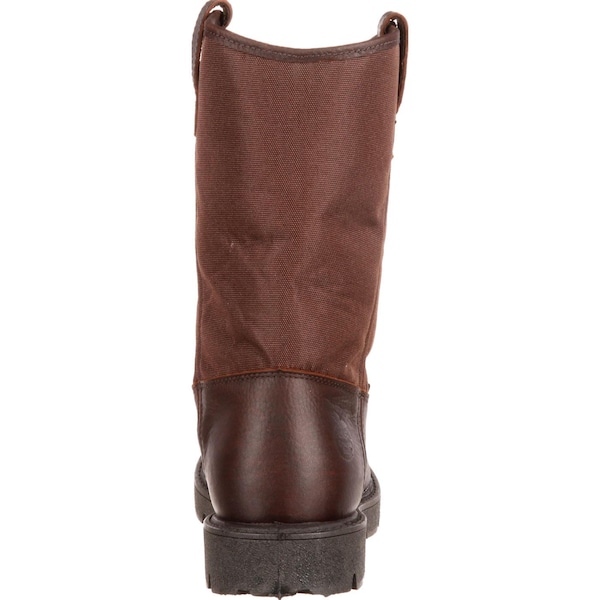 Georgia Boot Homeland, Men's Waterproof Wellington Work Boot, 11.5 M, Leather, 11 in Height, Brown - G113
