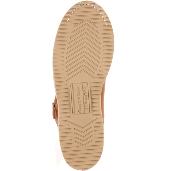 Georgia Boot Men's Wedge Pull-On Work Boot, 8.5 M, Steel Toe, 10 in H, Barracuda Gold, G5353 - G5353