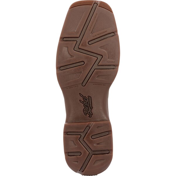 Durango Men's Western Boot, 11.5 M, Leather, 11 in H, Sandy Brown - DDB0430