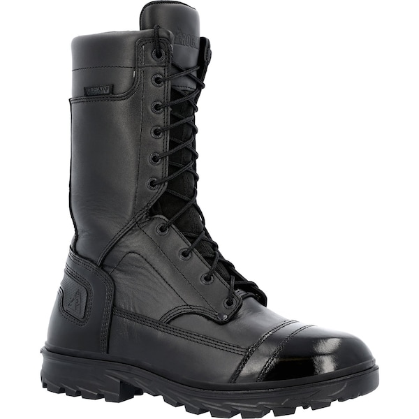 Rocky Jump Boot Pro 10'' Public Service Boot, BLACK, Size 16 W - RKD0121