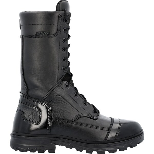 Rocky Jump Boot Pro 10'' Public Service Boot, BLACK, Size 16 W - RKD0121