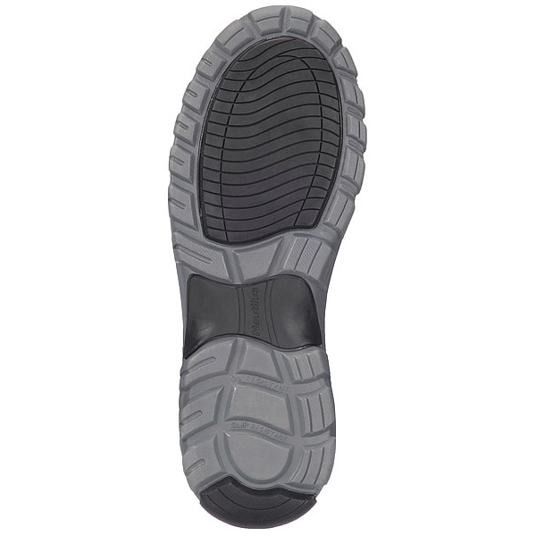 Nautilus Safety Footwear Men's Athletic Shoe, Alloy Toe, Leather, Microfiber Upper, EVA Outsole, Lace Up, Black, 12 M - N1312