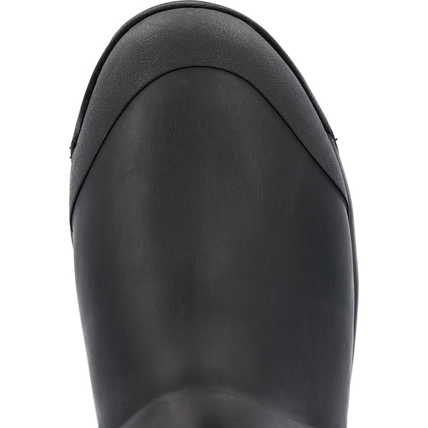 Xtratuf Ankle Deck Boot, 11 M, Leather, 6 in H, Black - AIMR000