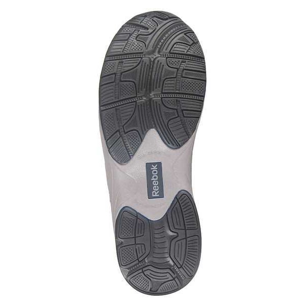 Reebok Men's Athletic Shoe, Steel Toe, Leather, Mesh Upper, Rubber Outsole, Lace Up, 7 M - RB1630-7M