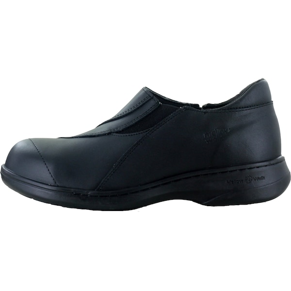 Mellow Walk Safety Womens Steel Toe, Dual Density Polyurethane Outsole, Black, 11 E - 424092BLK110