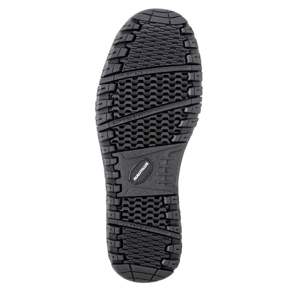 Nautilus Safety Footwear Men Aluminum Toe Size 13 URBAN AT, MENS PR, Black, Blue, 13, Wide - N1461-13W
