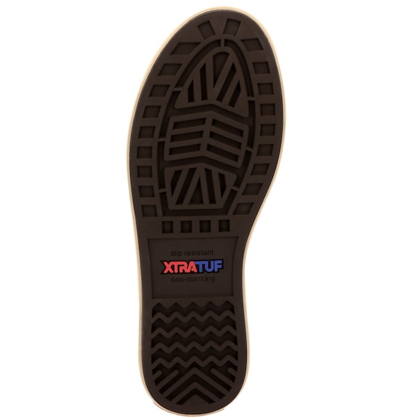 Xtratuf Kids Ankle Deck Boot, 2 M, Leather, 6 in H, Brown - XKAB900