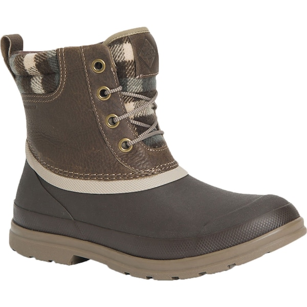 Muck Boot Co Women's Work Boot, 9 Rubber, 6" H, Brown - ODLW109  M  090