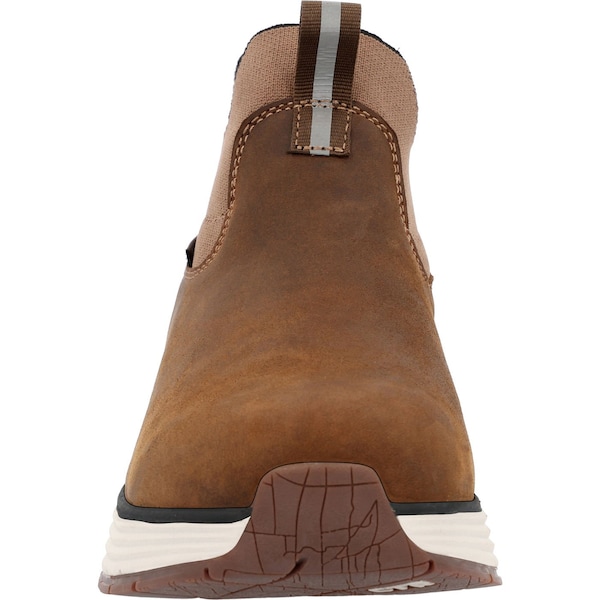 Georgia Boot DuraBlend Sport, Waterproof Chelsea Work Boot, 11 M, 5 in Height, Brown - GB00626