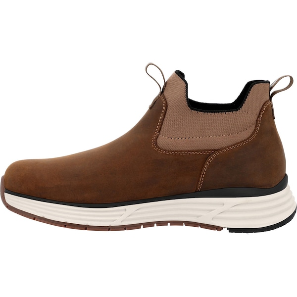 Georgia Boot DuraBlend Sport, Waterproof Chelsea Work Boot, 11 M, 5 in Height, Brown - GB00626