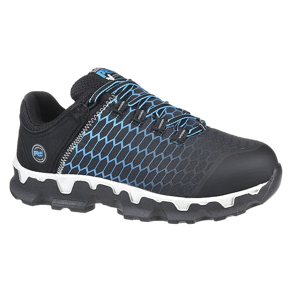 Timberland Pro Men's Athletic Shoe, Nylon Upper, Polyurethane Outsole, Black/Blue, 14 - TB1A1HRU001