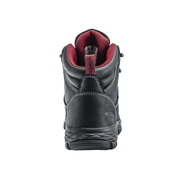 Avenger Safety Footwear Men Aluminum Toe FLIGHT AT, MENS PR, Black, 8, Medium - A7422-8M