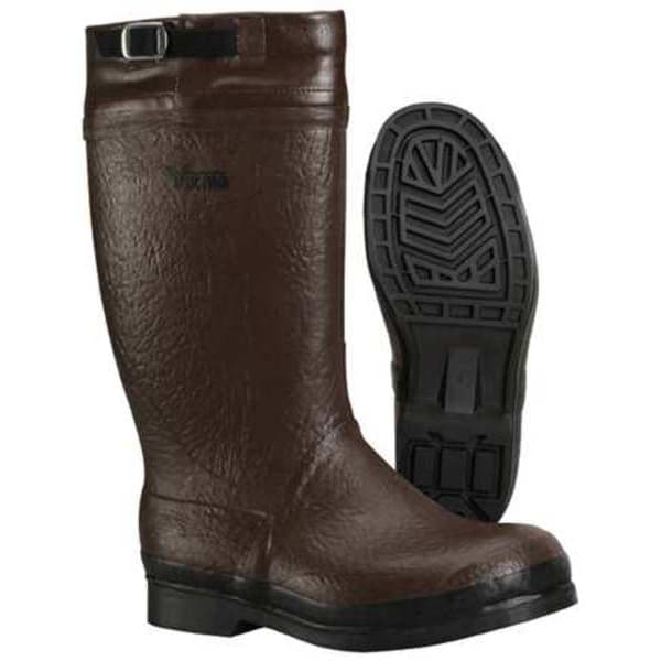 Viking Unisex VW38 Insulated Rubber Boots, Plain Toe, 15" Height, Brown, 13 - VW38-13