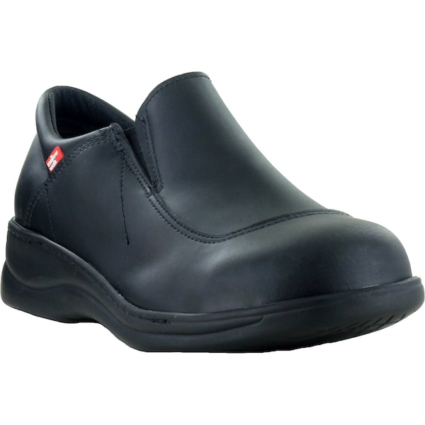 Mellow Walk Safety Womens Steel Toe, Dual Density Polyurethane Outsole, Black, 8.5 E - 4085BLK085