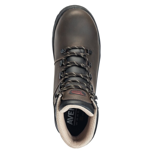 Avenger Safety Footwear Men Soft Toe BUILDER SOFT TOE PR, MENS PR, Brown, 11.5, Wide - A8625-11.5W