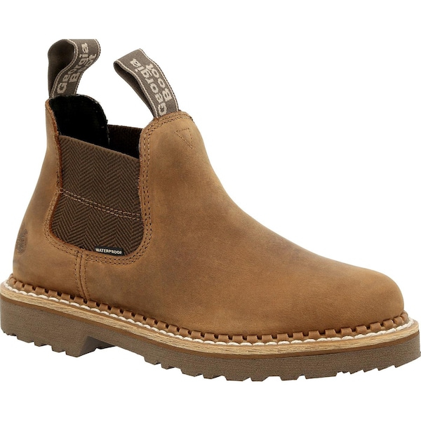 Georgia Boot Giant Revamp, Women's Chelsea Boot, 9.5 M, 5 in Height, Brown - GB00432