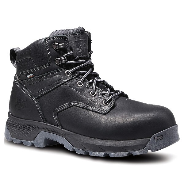 Timberland Pro Men's Composite Toe 6-Inch Work Boot, Black, 8, W, TB0A42GN001 - TB0A42GN001