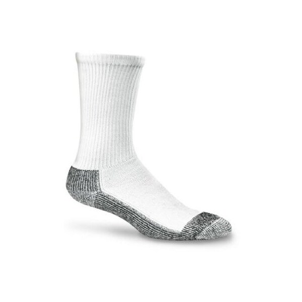 Wigwam Mills XL WHT DBL Cush Sock - F1140-731-XL