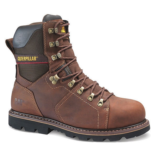 Cat Footwear Alaska 8" Wp Steel Toe Tx, 10, M, PR - P90979