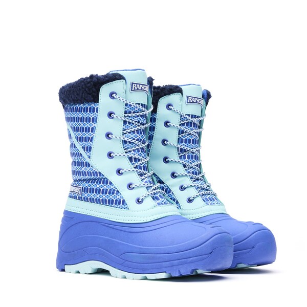 Ranger Youth Winter Boot, 5 M, 8 in H, Blue - RGSBY21