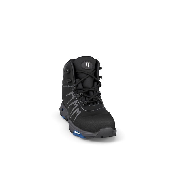 Gaston Mille Men's Fiberglass Toe Work Boot, Black, 9, M, ADHN3-9 - ADHN3-9