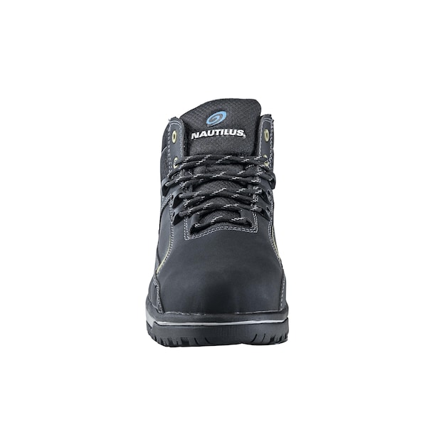 Nautilus Safety Footwear Men Aluminum Toe Size 7 URBAN AT, MENS PR, Black, Olive, 7, Medium - N1463-7M