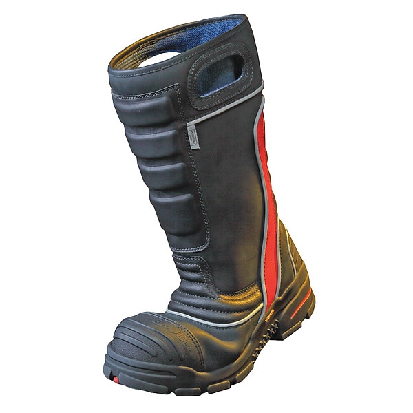 Fire-Dex Firefighter Boot, Leather, 11-1/2, XW, PR - FDXL200-11.5XW