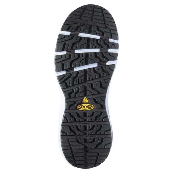 Keen Women's Athletic Shoe, Carbon Fiber Toe, Mesh Upper, Rubber Outsole, Lace Up, Hydrangea/Black, W - 1025241