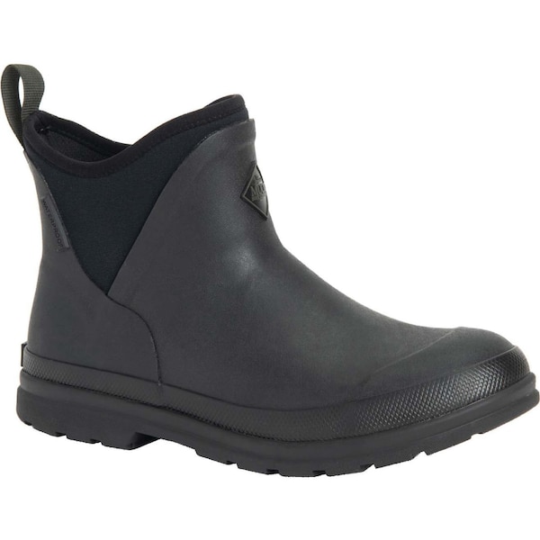 Muck Boot Co Women's Originals Ankle Boot, Plain Toe, 7" Height, Black, 6 - OAW000   M  060