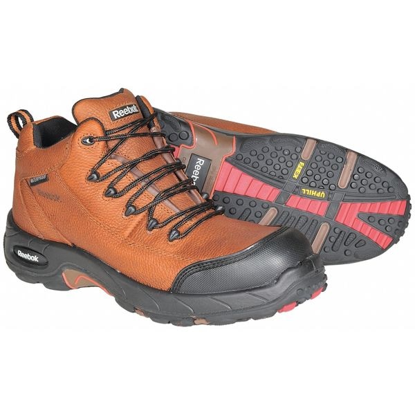 Reebok RB4444, Men's 4 in Composite Toe Hiker Boot, Brown, 9 1/2, W, RB4444 - RB4444