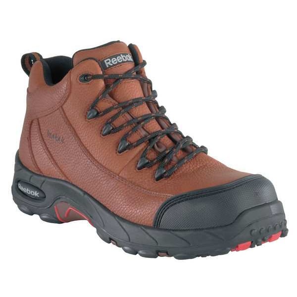 Reebok RB4444, Men's 4 in Composite Toe Hiker Boot, Brown, 9 1/2, W, RB4444 - RB4444
