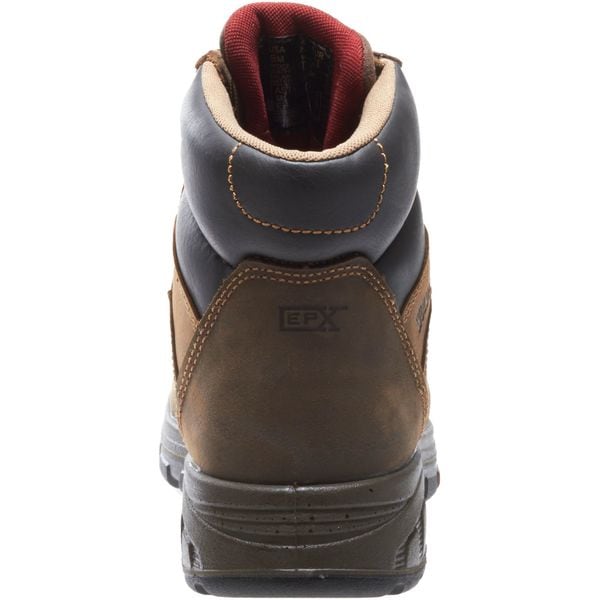 Wolverine Cabor EPX, Men's 6 in Composite Toe 6-Inch Work Boot, Dark Brown, 10 1/2, EW, W10314 - W10314