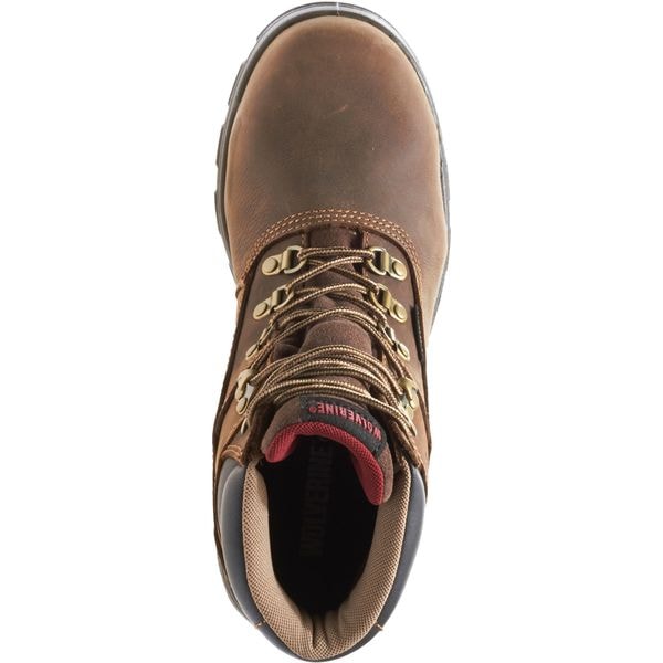 Wolverine Cabor EPX, Men's 6 in Composite Toe 6-Inch Work Boot, Dark Brown, 10 1/2, EW, W10314 - W10314
