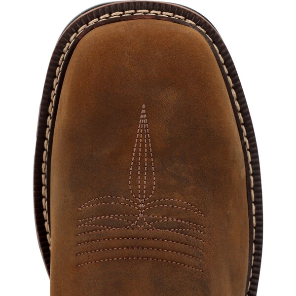 Georgia Boot Carbo-Tec FLX, Men's Waterproof Western Work Boot, 13 M, 11 in Height, Brown - GB00649