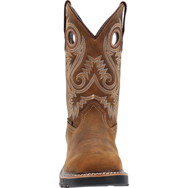 Georgia Boot Carbo-Tec FLX, Men's Waterproof Western Work Boot, 13 M, 11 in Height, Brown - GB00649