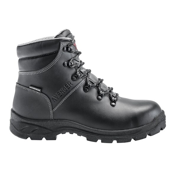 Avenger Safety Footwear Men's Soft Toe MID Work Boot, Black, 9, Medium, A8624 - A8624-9M