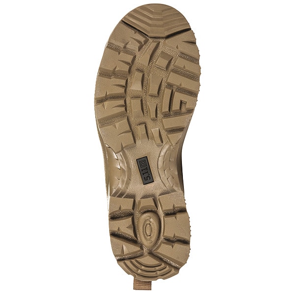 5.11 Tactical Boots, 12, R, Coyote, Plain, Mens, PR - 12393