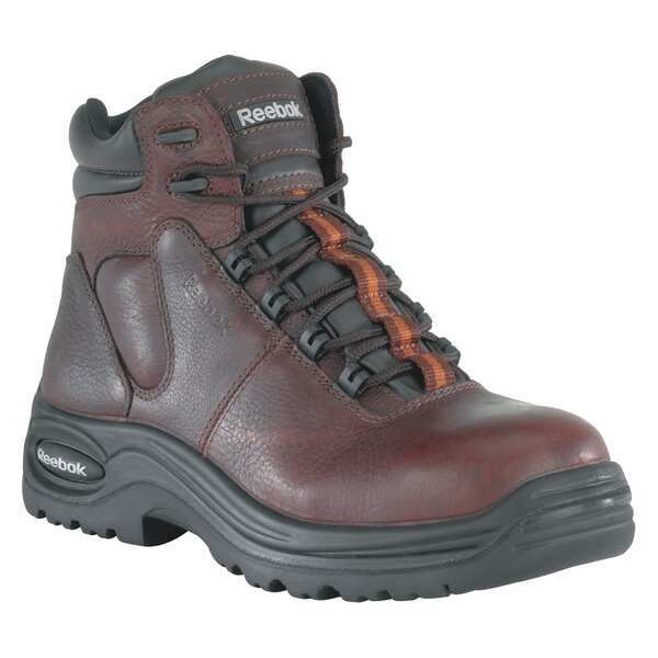 Reebok Women's 6-Inch Work Boot, 9, Composite Toe, 6 in H, Dark Brown, RB755 - RB755