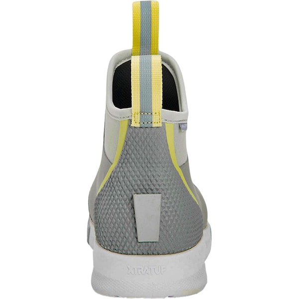 Xtratuf Women's Ankle Deck Boot, 9 M, Leather, 6 in H, Gray - ADSW108
