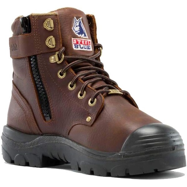 Steel Blue Mens 11 Wide, Steel Toe Toe - 862902W-110-OAK