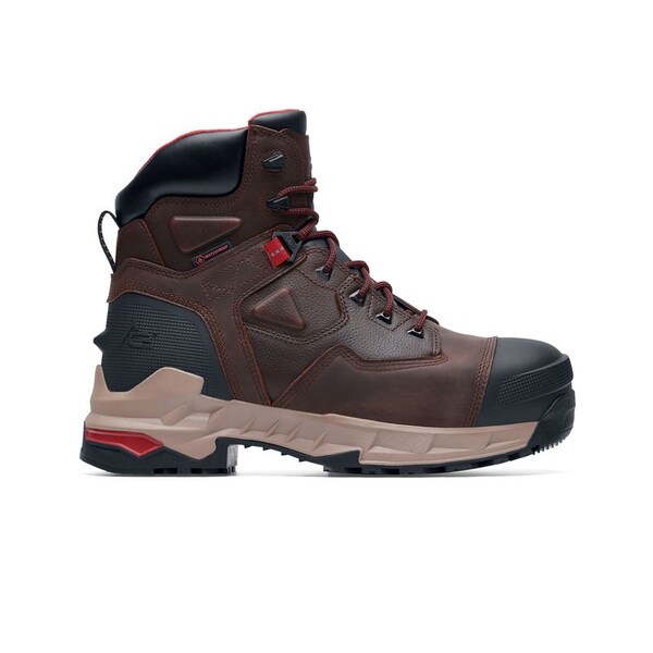 Shoes For Crews Men's Nano Composite Toe 6-Inch Insulated Work Boot, Brown, 11, Medium, 72333 - 72333