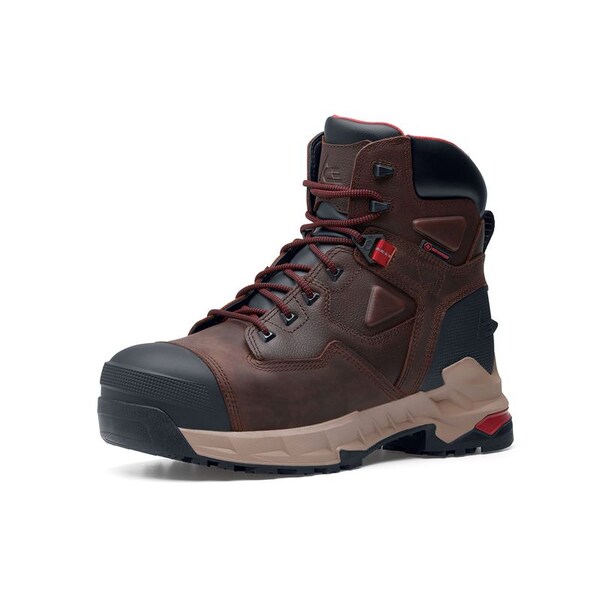 Shoes For Crews Men's Nano Composite Toe 6-Inch Insulated Work Boot, Brown, 11, Medium, 72333 - 72333