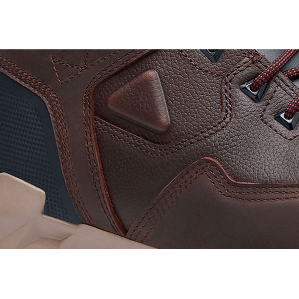 Shoes For Crews Men's Nano Composite Toe 6-Inch Insulated Work Boot, Brown, 11, Medium, 72333 - 72333
