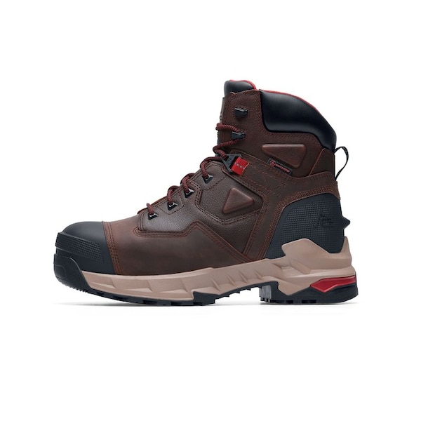 Shoes For Crews Men's Nano Composite Toe 6-Inch Insulated Work Boot, Brown, 11, Medium, 72333 - 72333